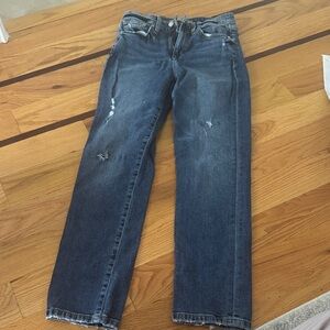 Joe's Jeans Dark Blue Straight Leg Women's Jeans